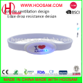 rubber inspirational wristband bracelets new arrival